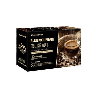 蓝山黑咖啡无糖0脂减燃肥提高代谢美式速溶生酮防弹正品旗舰店