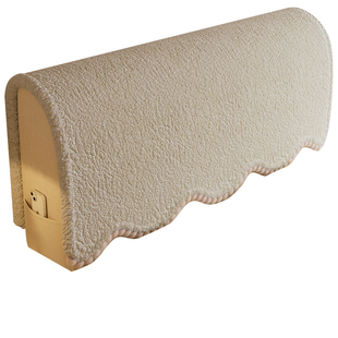 2025新款床头套罩软包木板宿舍欧式万能通用保护床头盖布秋冬神器