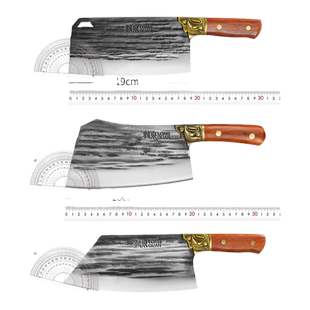 龙泉砍骨头专用刀家用菜刀剁骨头斩骨刀具厨房屠夫专用牛骨头大刀