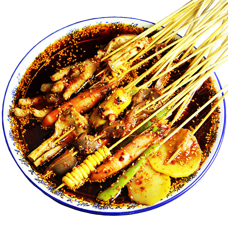 四川乐山钵钵鸡调料棒棒鸡冷串串盆底料小火锅料香辣熟食速食凉菜