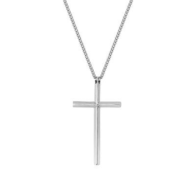 DARKANTHEM纯银古巴链十字架