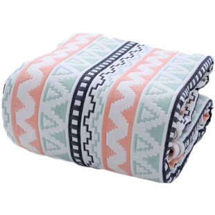 A类六层纯棉纱布床单多尺寸床盖软席婴儿睡垫全棉100%双面用床单