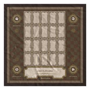 塔罗牌桌布 伟特桌布绒布 塔罗配件流放归途桌布 高颜值精美画风