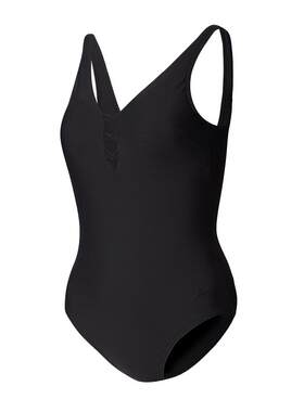 Speedo/速比涛 灵感夏夜复古高级感露背绑带女士连体泳衣竞速显瘦