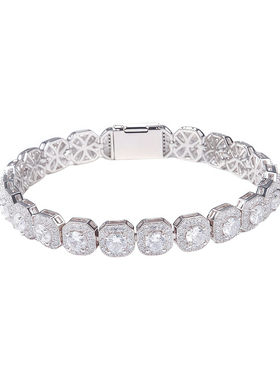 逆爱顺恨池骋满钻锆石超闪手链