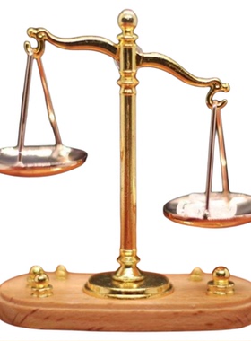 怀旧天平秤砣模型老式复古摆件