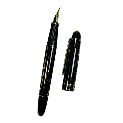 极易出峰纯手工打磨公爵练字钢笔