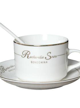 轻奢风咖啡杯下午茶主题拍摄道具