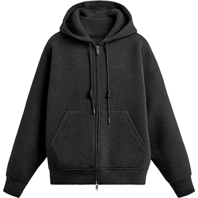 西班牙单！空气层连帽卫衣外套