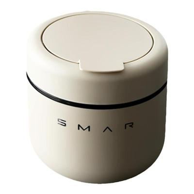 瓯越人家翻盖圆形桌面垃圾桶