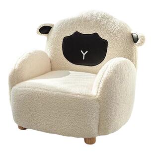 儿童卡通小沙发可坐可躺6岁以上宝宝单人沙发椅阅读角看书靠背椅