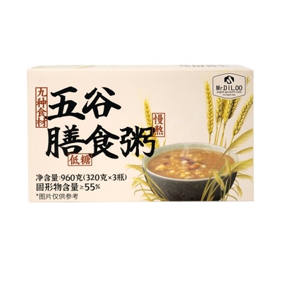 五谷膳食粥健康低糖营养早餐