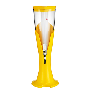 酒炮酒吧KTV扎啤炮发光商用冰酒泡桶扎啤酒桶分酒器带冰柱3L