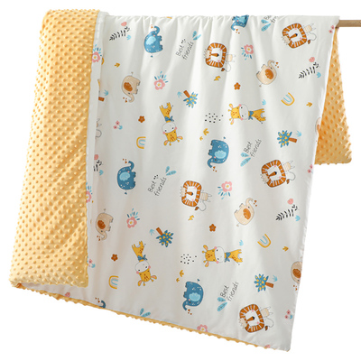 婴儿豆豆被子冬季加厚可脱胆a类