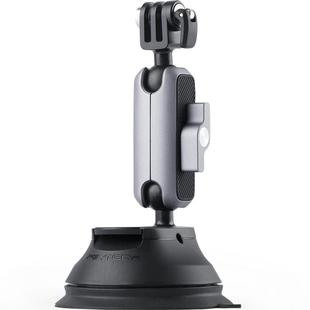 PGYTECH运动相机吸盘支架汽车载玻璃吸盘手机车拍适用大疆Action6/5pro配件gopro13支架Osmo360配件