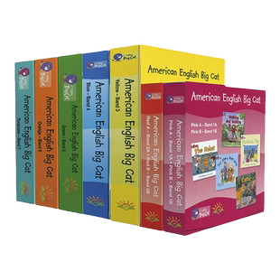 原版柯林斯大猫英语分级阅读collinsbigcat点读一二三四五六七级1-7级全套英文绘本读物教材练习