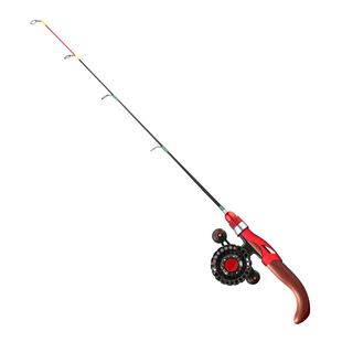 黄竹鲫冰钓竿专业全套新款型高端实心冬钓鱼竿桥筏竿阀杆迷你海竿