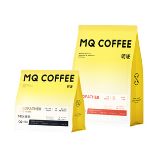 明谦教父美洲豹冠军意式咖啡豆精品美式黑咖啡阿拉比卡咖啡粉现磨