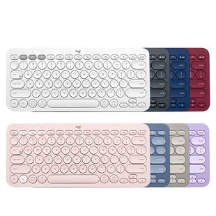 补贴罗技k380无线蓝牙键盘套装适用iPad苹果平板电脑笔记本女拆封