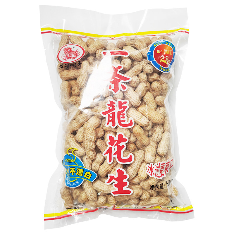 一条龙水煮咸脆花生500g