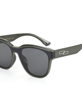 川久保玲防紫外线一体式镜片墨镜