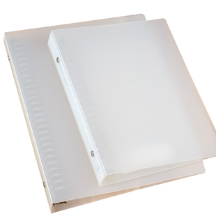 活页本空夹A5 20孔|B5 26孔大容量金属活页夹活页本收纳笔记夹