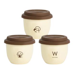 niniou周边 | 小狗软盖咖啡手握杯马克陶瓷咖啡杯子小巧桌面水杯