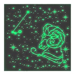 夜光折纸透明双面专用纸正方形大号学生叠千纸鹤闪光纸卡纸星空12星座夜光纸材料折纸彩色手工幼儿园荧光折纸