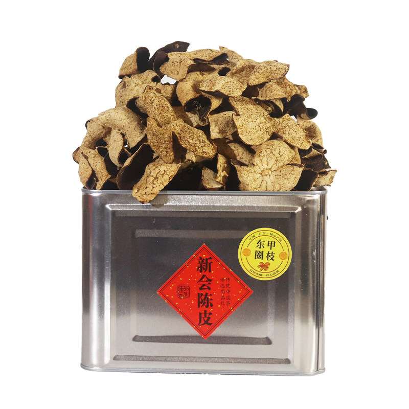 广东新会陈皮正宗特产东甲圈枝老树原枝大红新皮三年五年农家生晒