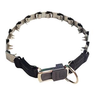 训犬专用刺激脖圈防爆冲控制项圈狗狗刺钉脖套训练猛犬工作犬脖套