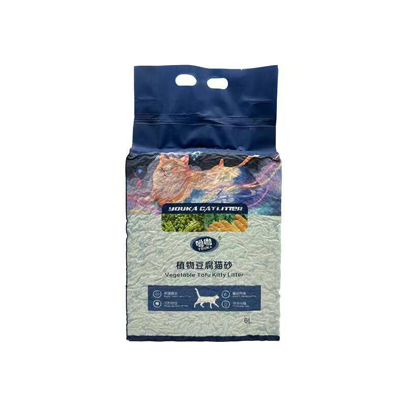 呦咖豆腐砂猫砂除臭瞬吸结团快