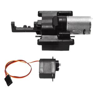 RC遥控车金属齿轮黑皮变速波箱370电机攀爬越野车DIY升级改装配件