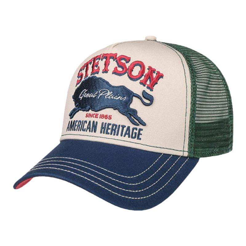 美国STETSON 帽防晒鸭舌帽棒球帽网帽牛仔帽卡车司机帽子斯坦森
