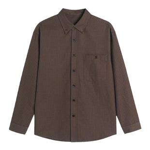 Eli 【圣诞市集】秋冬季时尚色织复古通勤松弛感免烫格纹格子衬衫