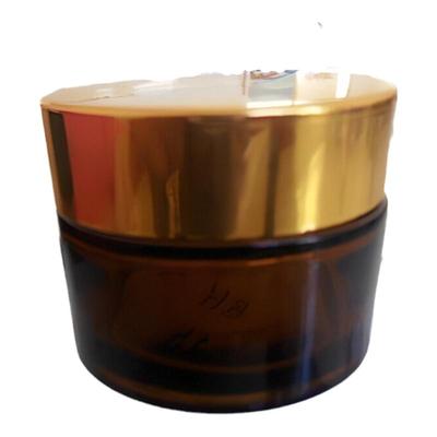 金色哑银30g玻璃面霜瓶