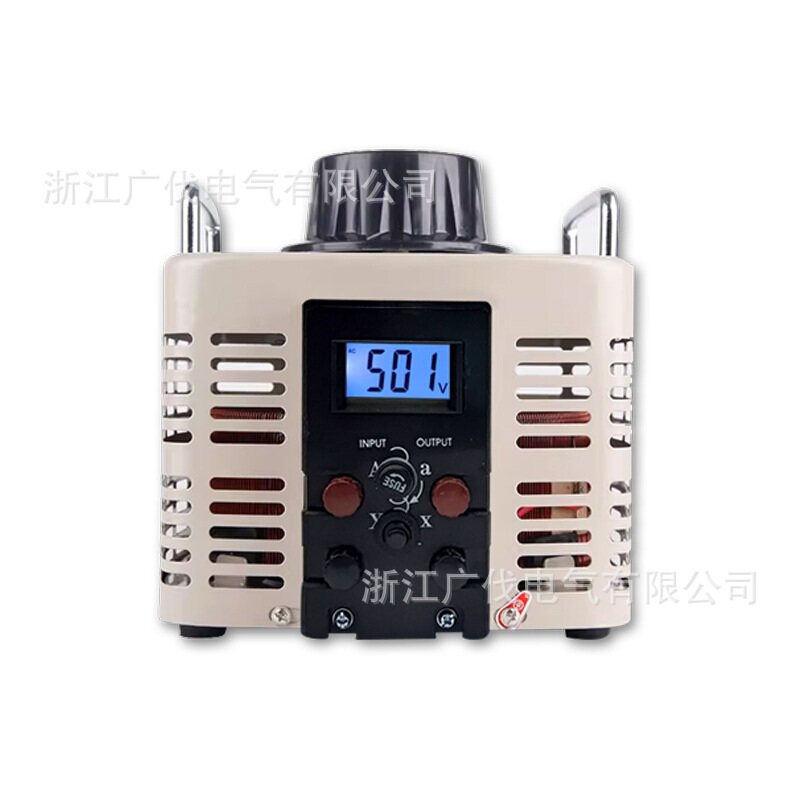 广伐隔离调压器500W输入单相单相调压器变压器5000W2KW220V0-300V