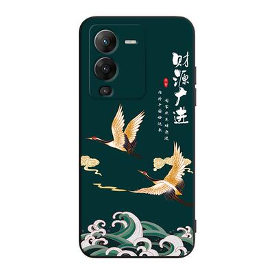 秋昊适用于vivos15手机保护套v2203a佛系。维沃s15防摔外壳vovas15软硅胶viavs15高颜值s15文字风vvoa好寓意s
