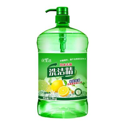 巧妇冷水去油柠檬洗洁精1.3kg