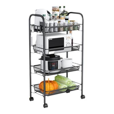 推车落地式洗澡间大全神器置物架