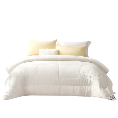 富安娜家纺棉花被春秋被四季被棉被加厚棉花被子纯棉全棉棉絮被芯