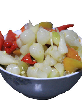 大别山农家腌制咸菜下饭小菜