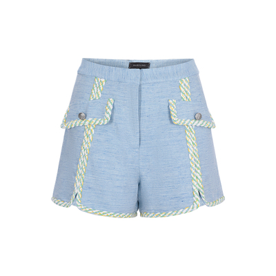 MARYLING丹宁蓝甜美短裤