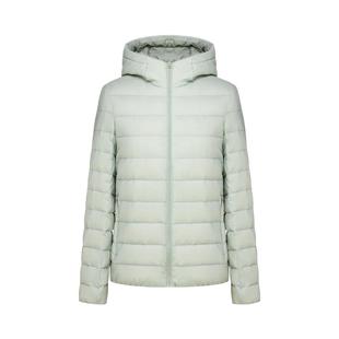 雪中飞2025秋季轻薄羽绒服女韩版连帽短款宽松排骨羽绒休闲外套潮