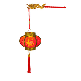 马年春节装饰品新年儿童手提灯笼发光玩具音乐宫灯元宵节演出道具