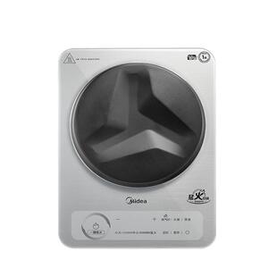 美的凹面电磁炉2025新款小型家用炒菜一体锅大功率3500w官方正品