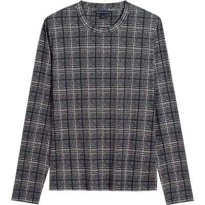 布克兄弟25女士格纹打底衫