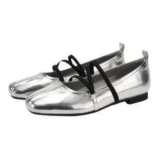 [赵昭仪同款]MIO米奥春夏款芭蕾舞鞋交叉绑带平底玛丽珍鞋女鞋