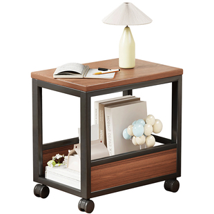 边几麻将桌茶几茶水架客厅沙发边置物架卧室阳台可移动专用茶水桌