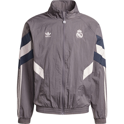 阿迪达斯男士运动拉链夹克外套