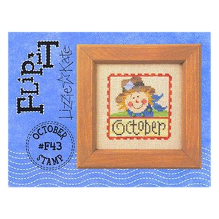 十字绣套件 DIY刺绣工具包 可选印花手工saga十二月邮票之10月